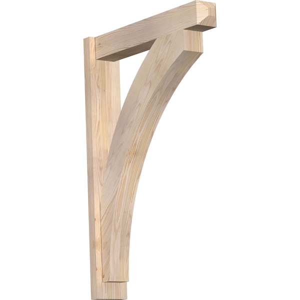Ekena Millwork Thorton Craftsman Smooth Outlooker, Douglas Fir, 5 1/2"W x 28"D x 40"H OUT06X28X40THR04SDF - main
